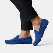 Men's Elegant Suede Driver Loafers