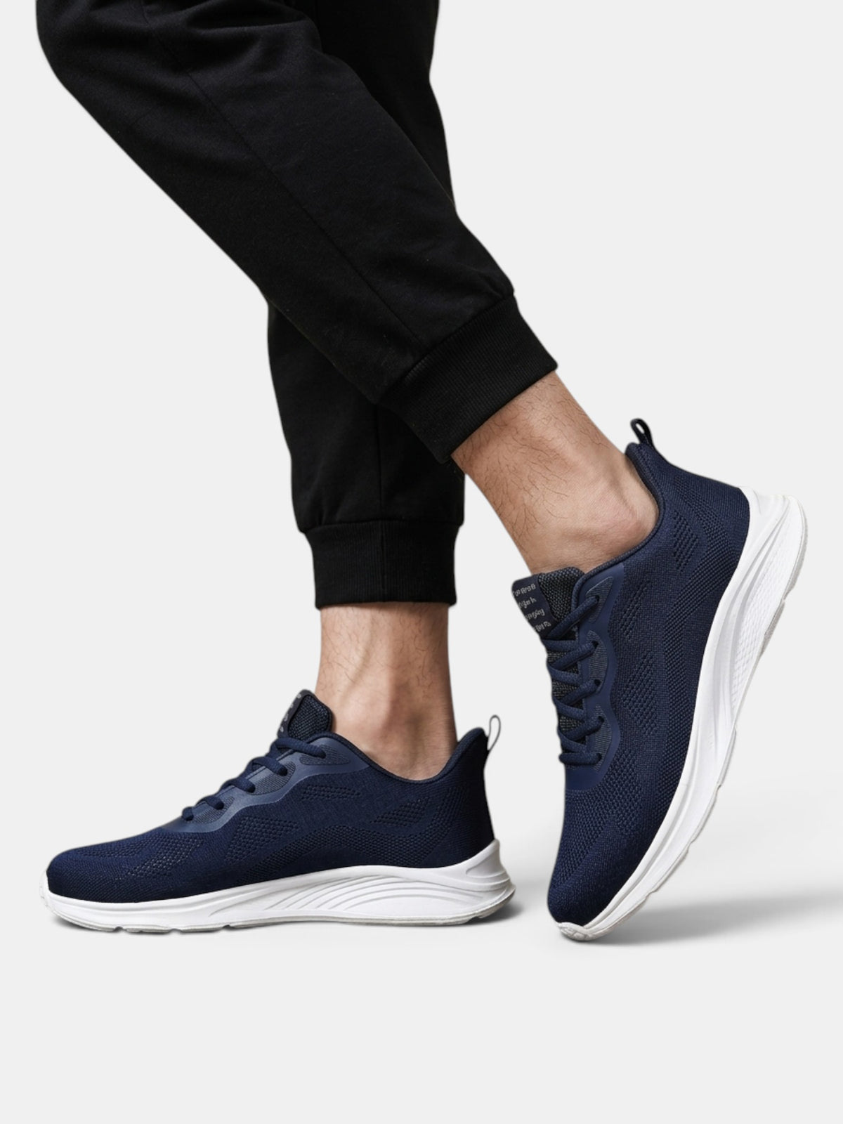 Zapatillas Hombre Transpirables Ligeras Con Cordones