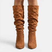 Botas Altas Ante Mujer