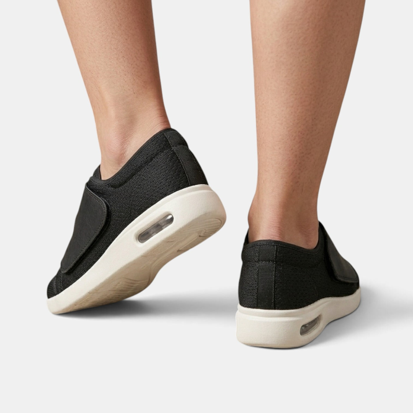 Zapatos Ortopédicos Mujer con Velcro y Suela Antideslizante Cómodos