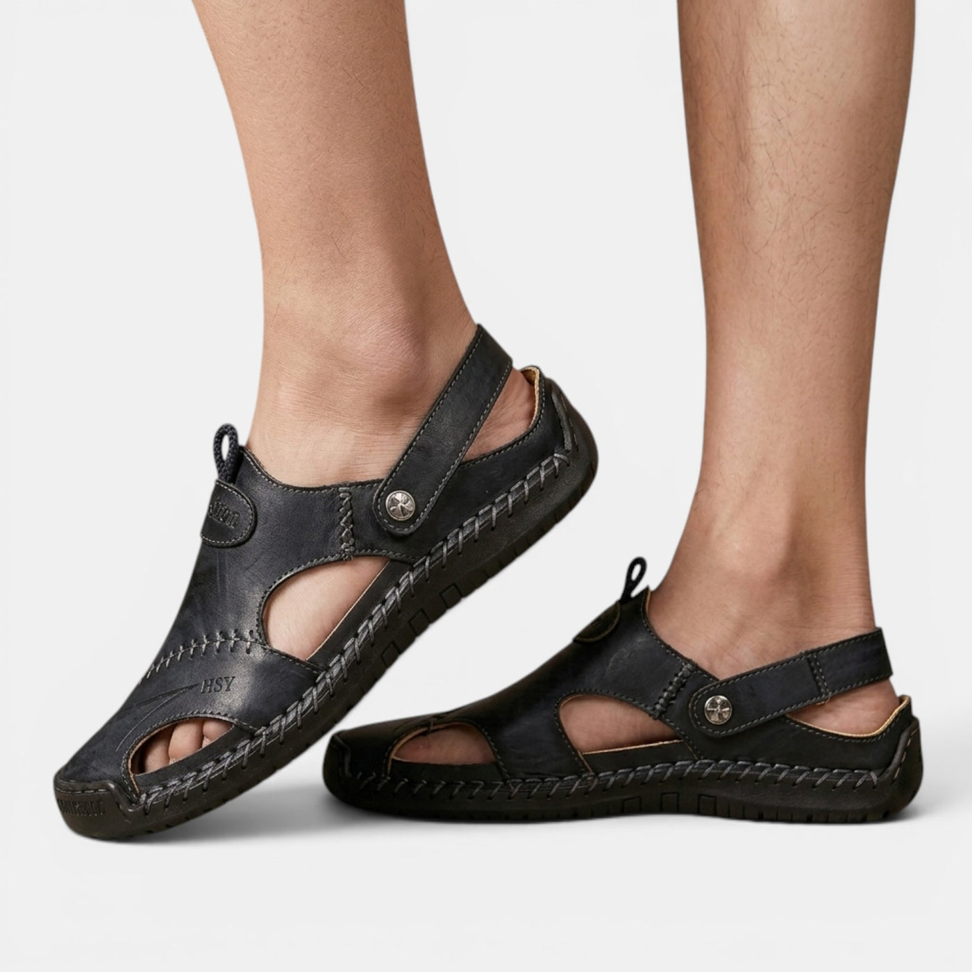Men's Leather Roman Sandals