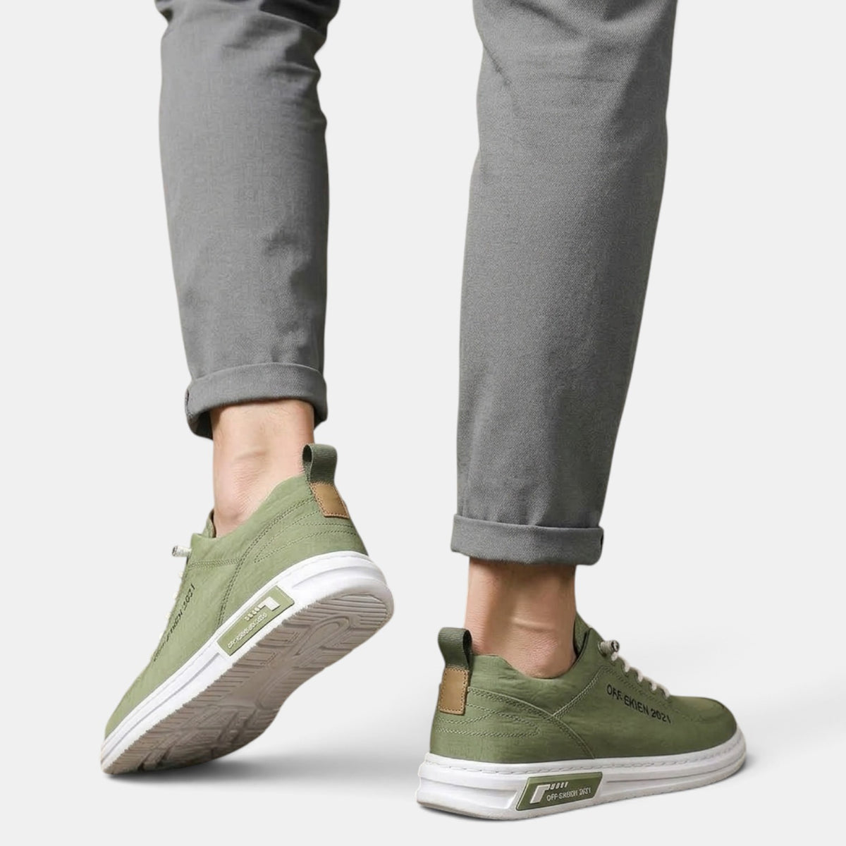 Zapatillas de Cuero Hombre Urbanas Premium