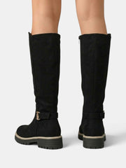 Women's High Heel Wide Calf Boots