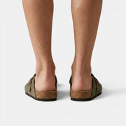 Men's Vegan Suede Clogs