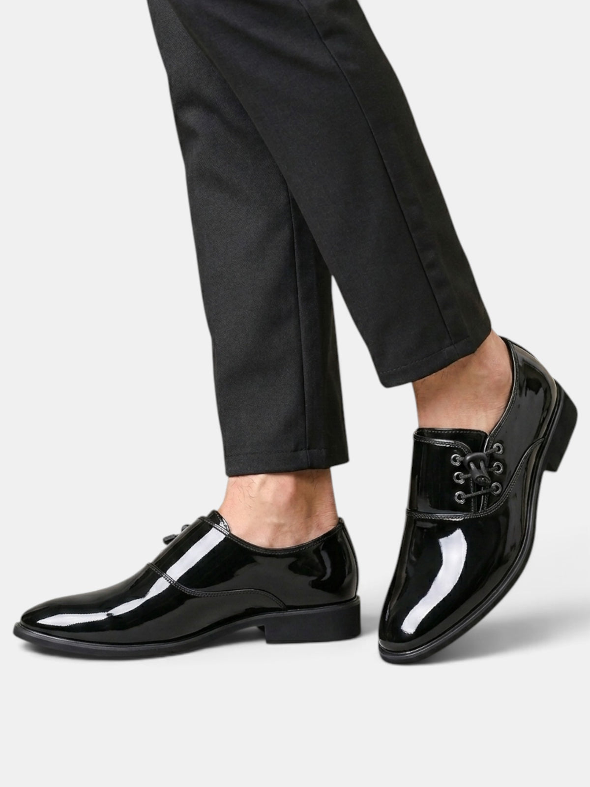Zapatos Oxford Hombre de Charol