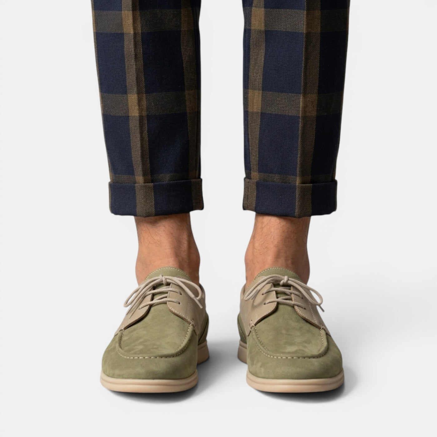 Men's Leather Boat Shoes