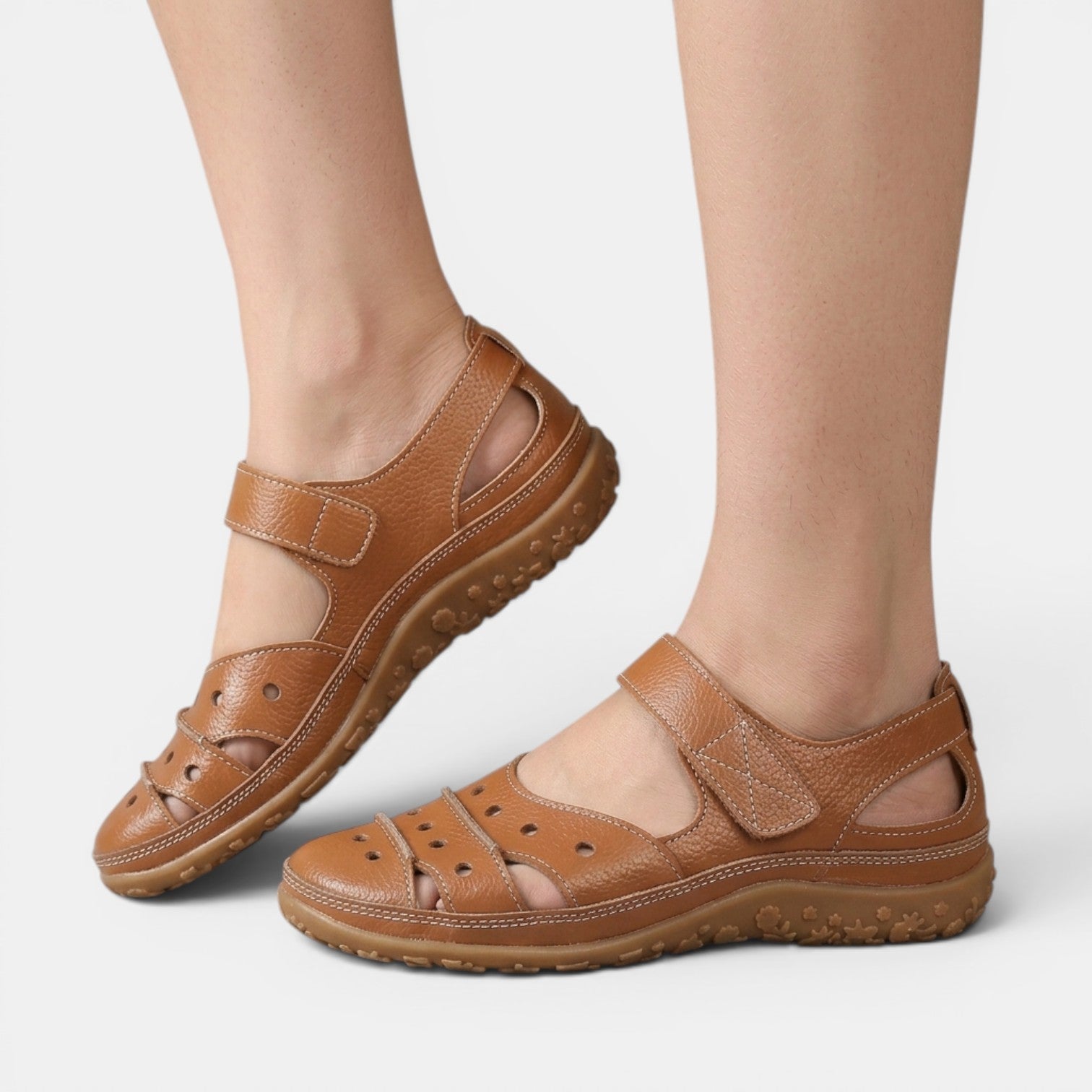 Sandalias Ortopédicas Mujer Velcro