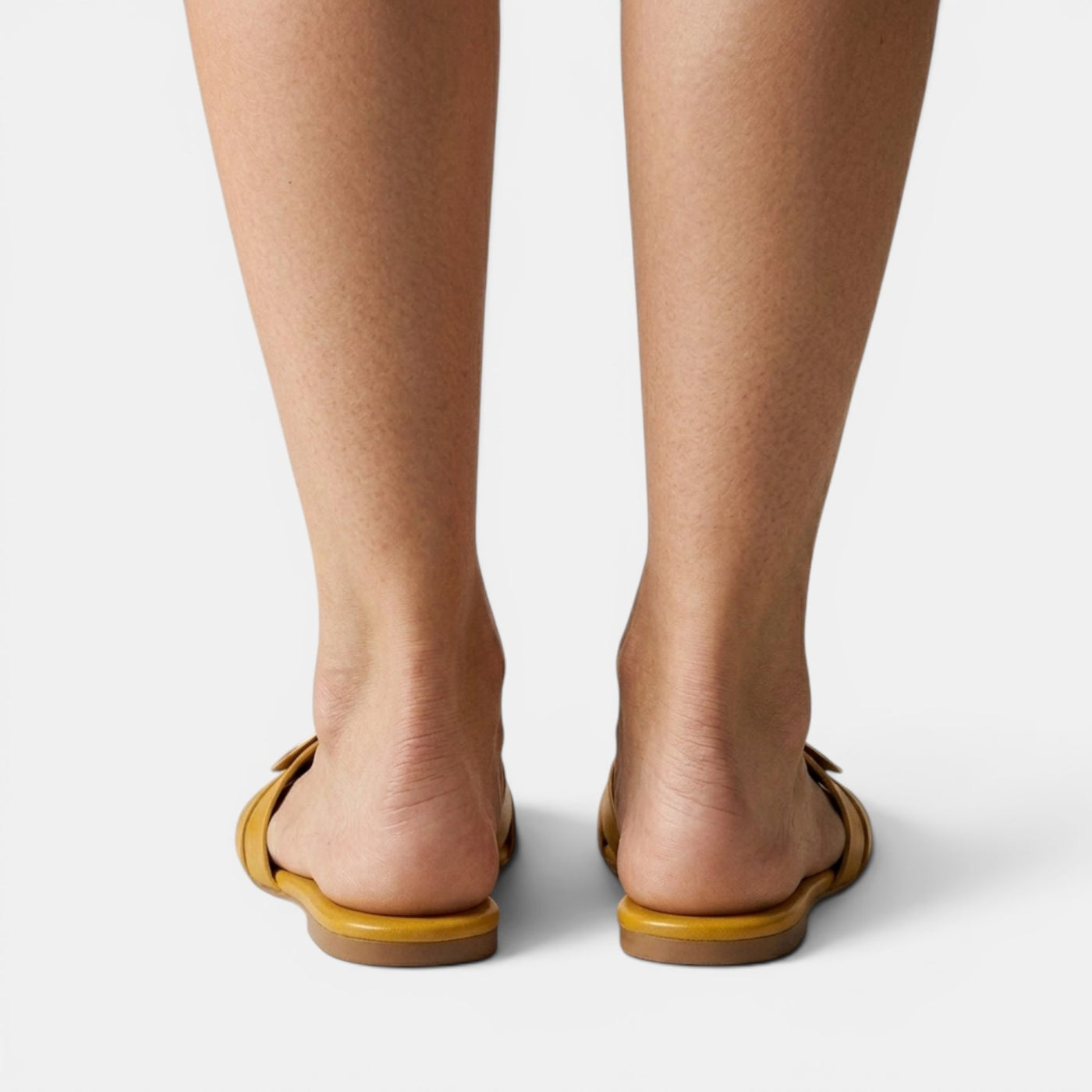 Sandalias Mujer Piel Hebilla