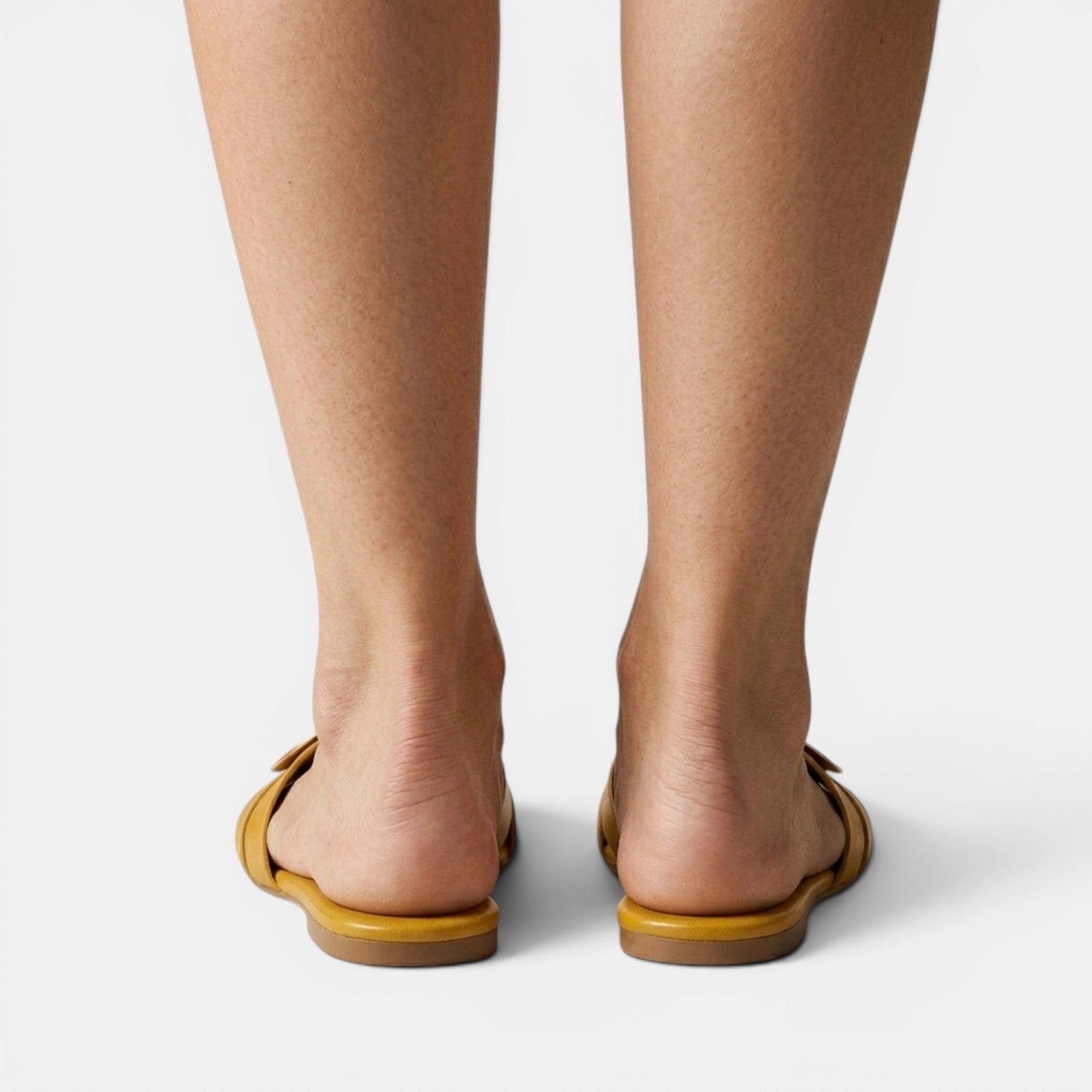 Sandalias Mujer Piel Hebilla