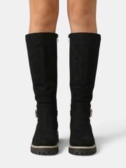 Women's High Heel Wide Calf Boots