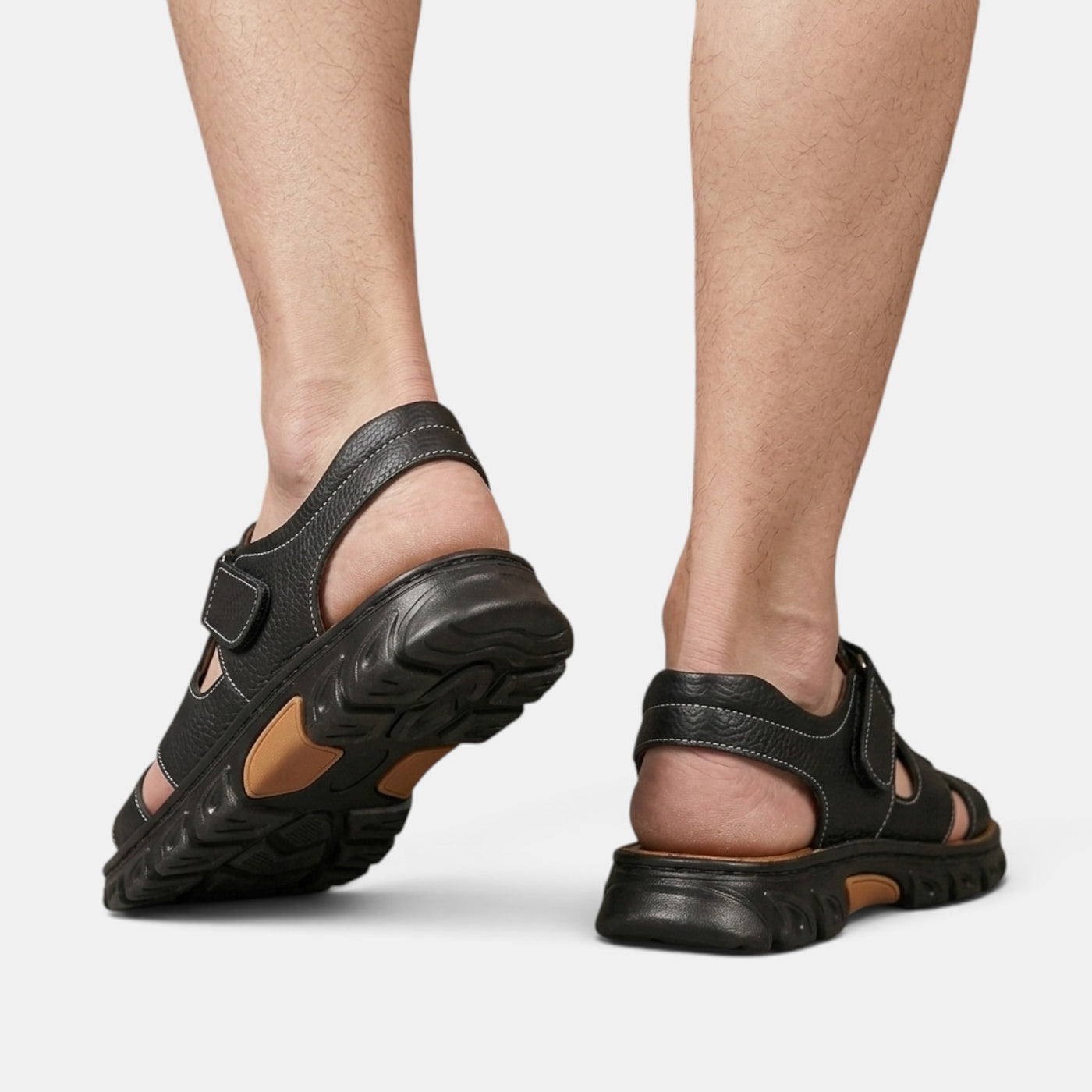 Men's Orthopedic Leather Sandals