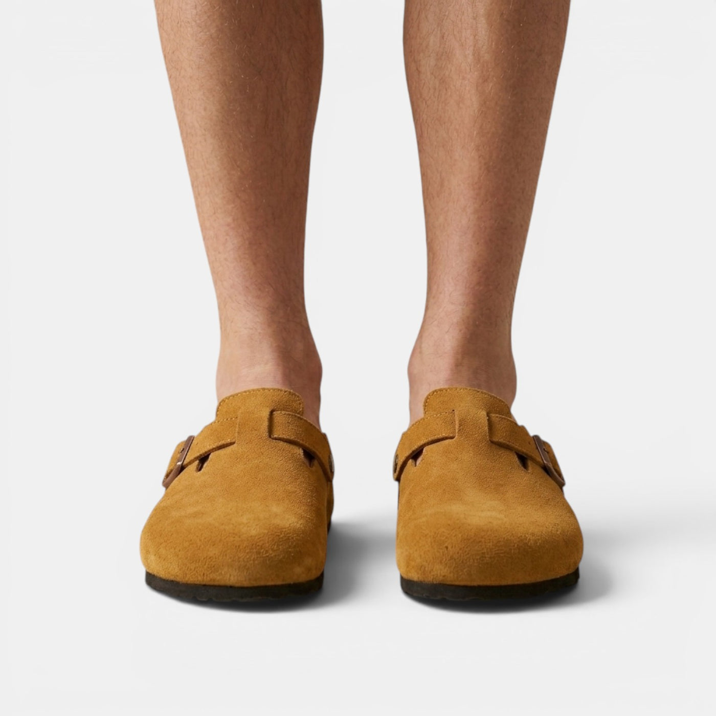 Men's Vegan Suede Clogs