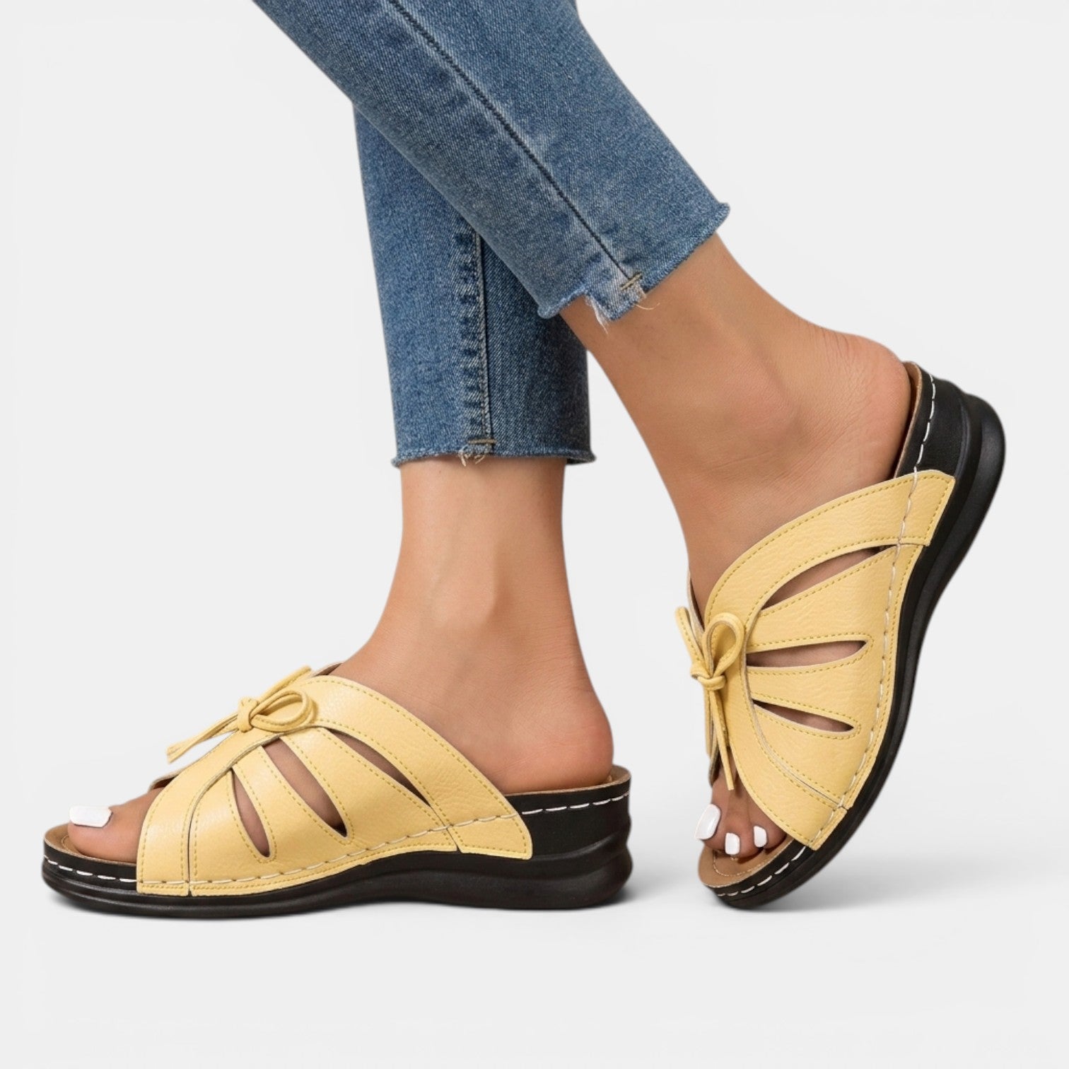 Sandalias Romanas Cuña Mujer