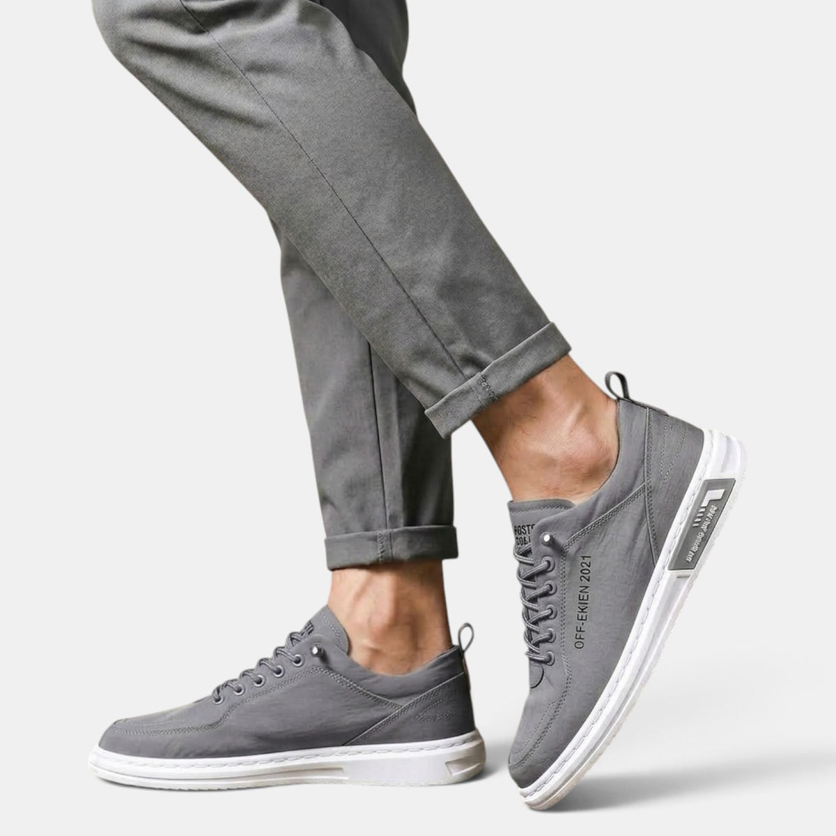 Zapatillas de Cuero Hombre Urbanas Premium