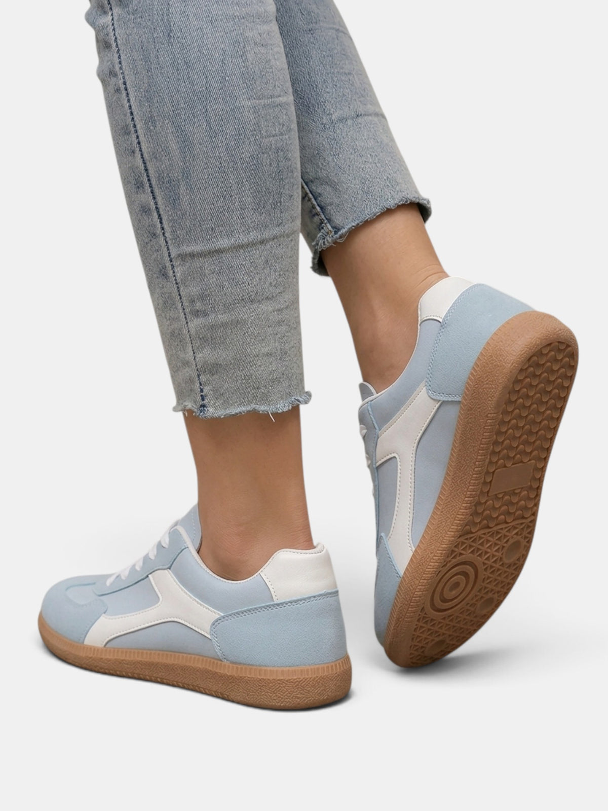 Zapatillas Mujer de Piel Casual