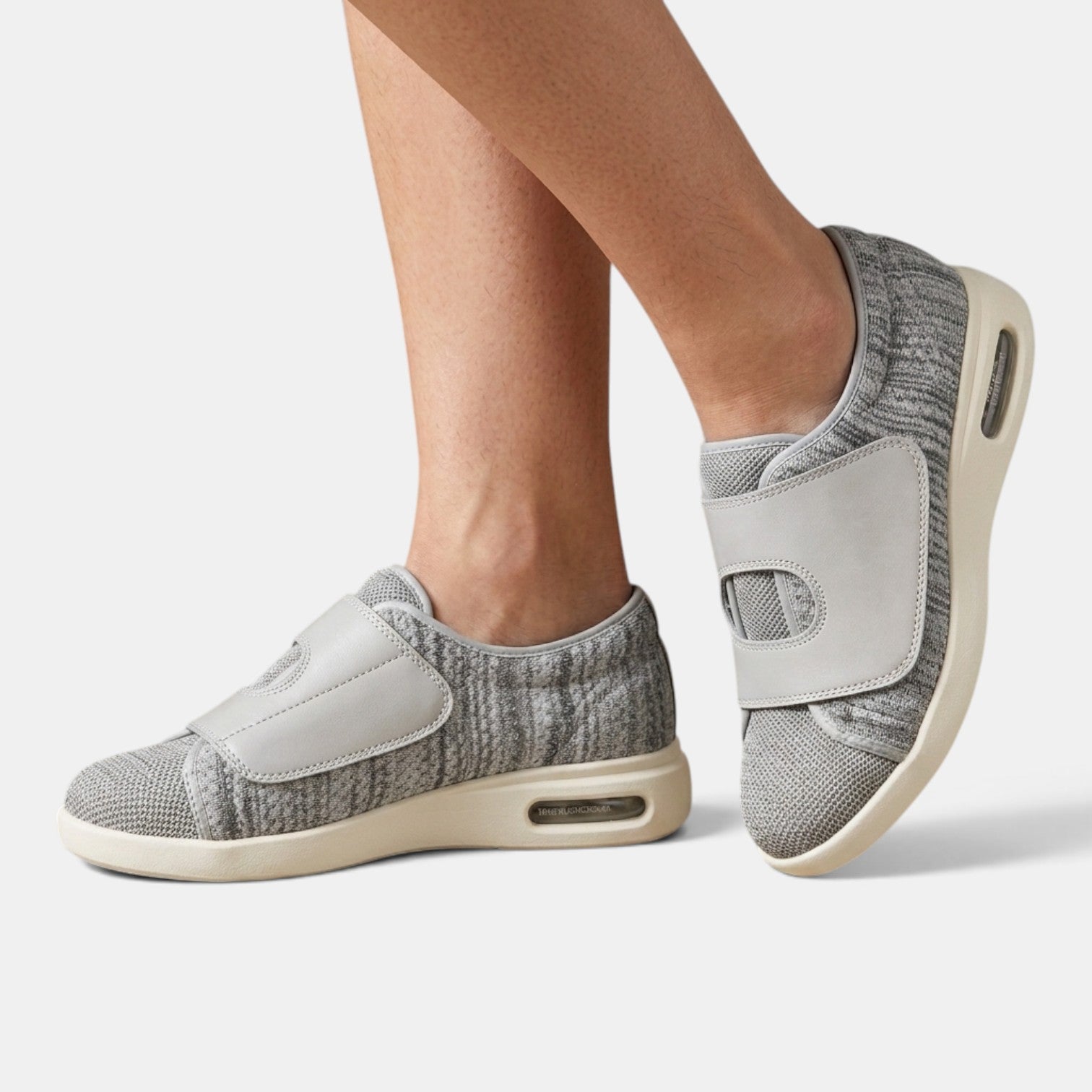 Zapatos Ortopédicos Mujer con Velcro y Suela Antideslizante Cómodos