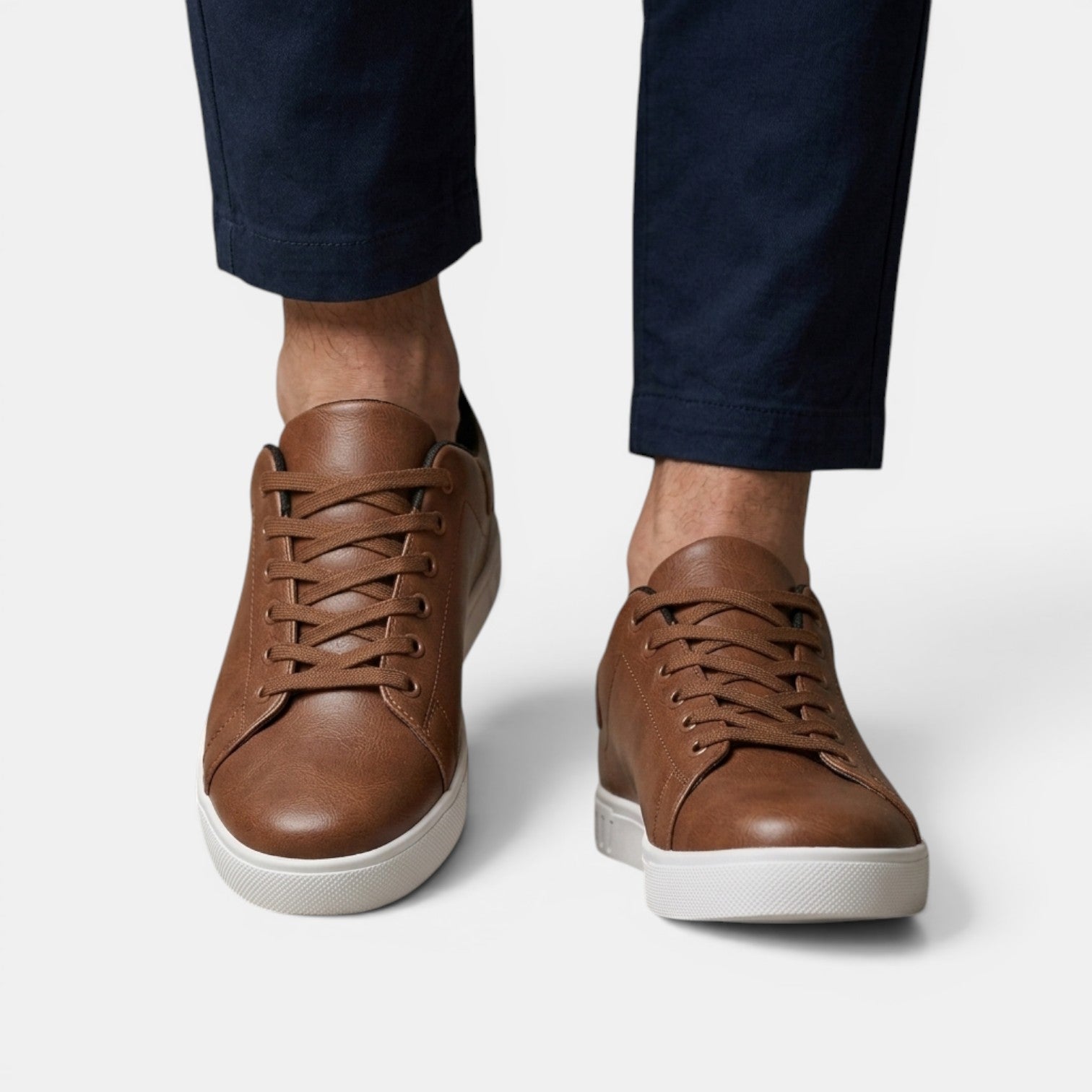 Men's Casual Leather Sneakers