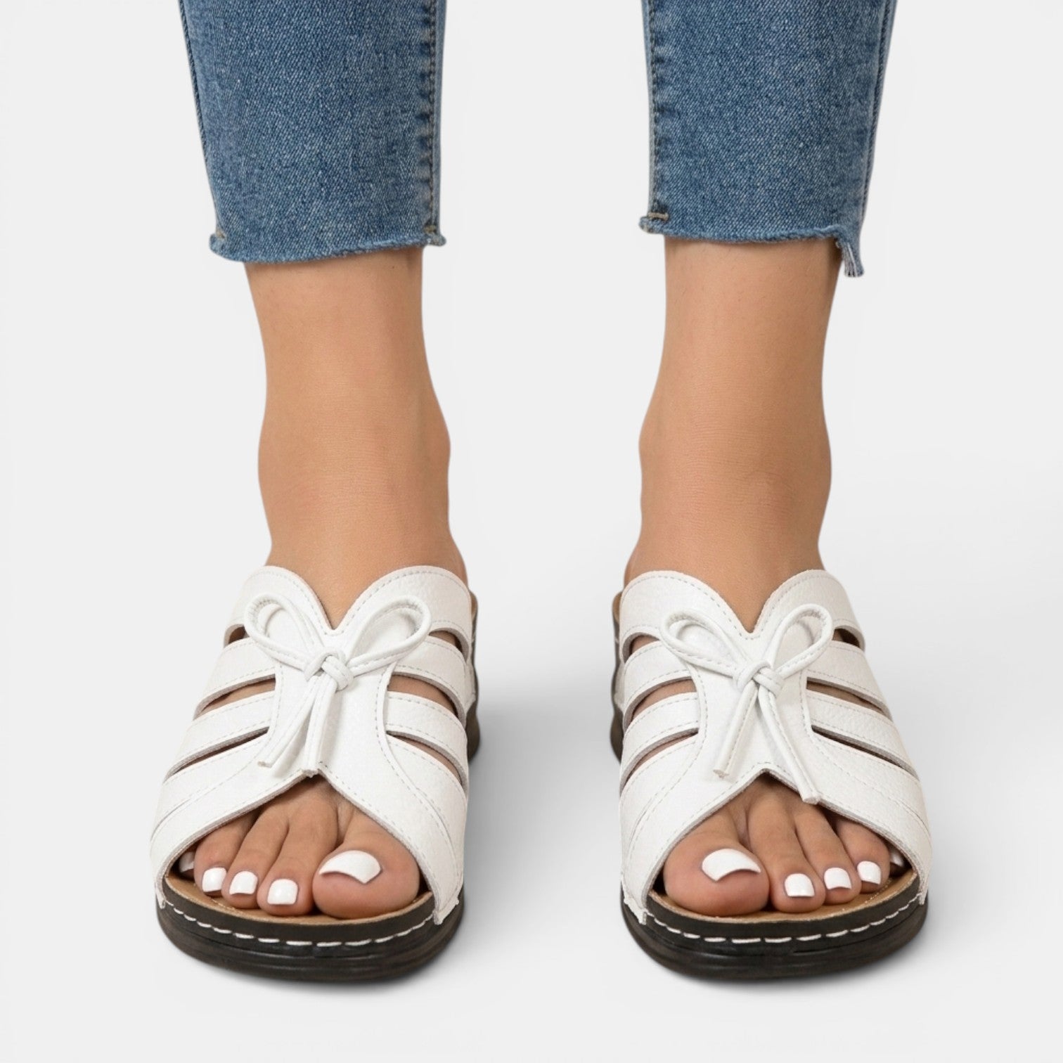 Sandalias Romanas Cuña Mujer