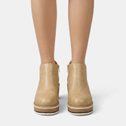 Botines Mujer Elegantes Suela Gruesa