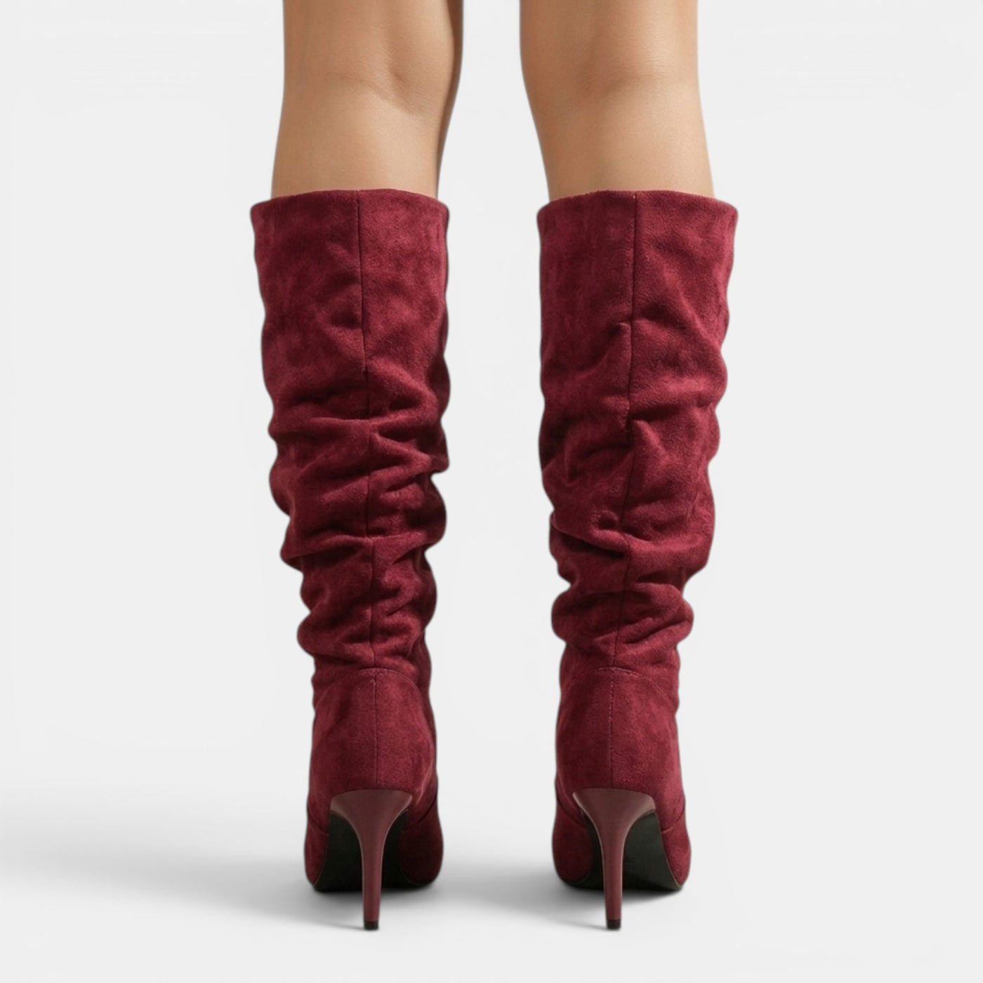 Botas Altas Ante Mujer