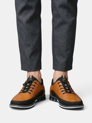 Zapatos Oxford Hombre Cuero Elegante