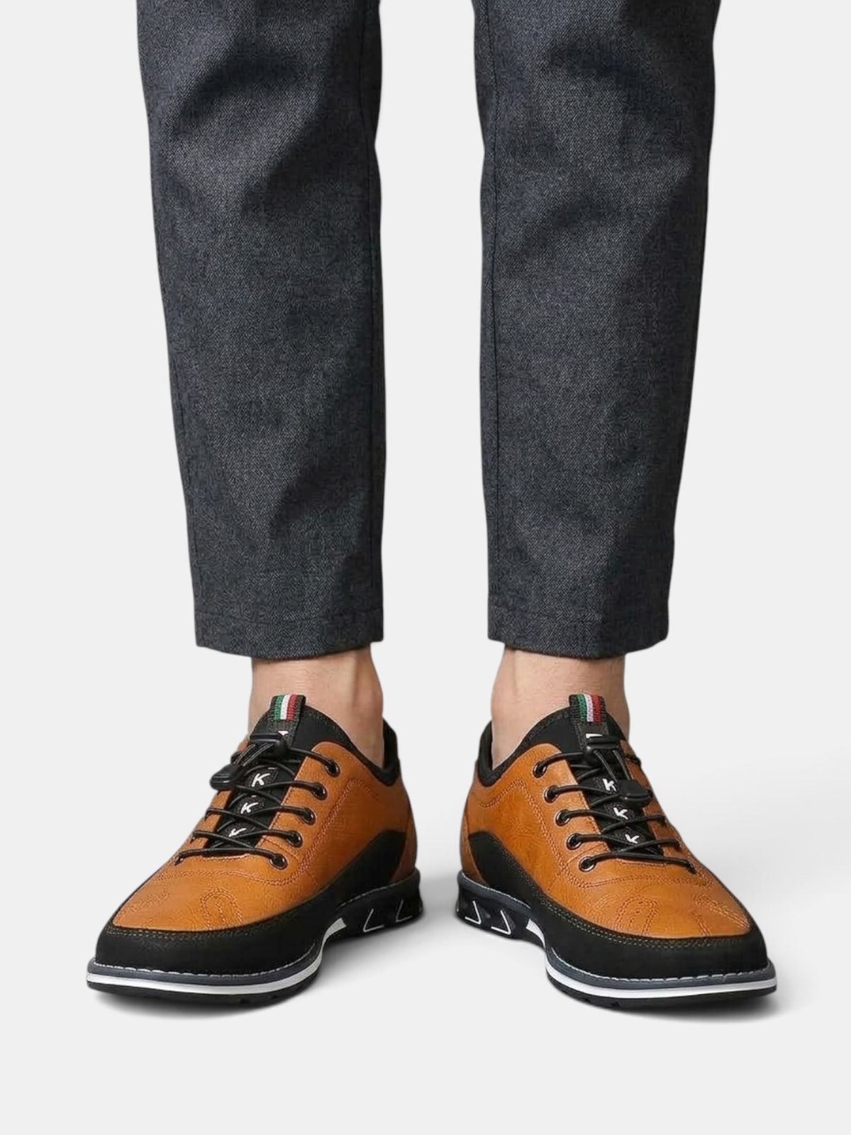 Zapatos Oxford Hombre Cuero Elegante