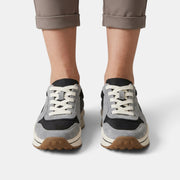 Women's Platform Casual Comfortable Lace-up Sneakers