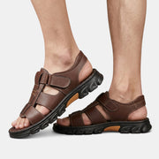 Men's Orthopedic Leather Sandals
