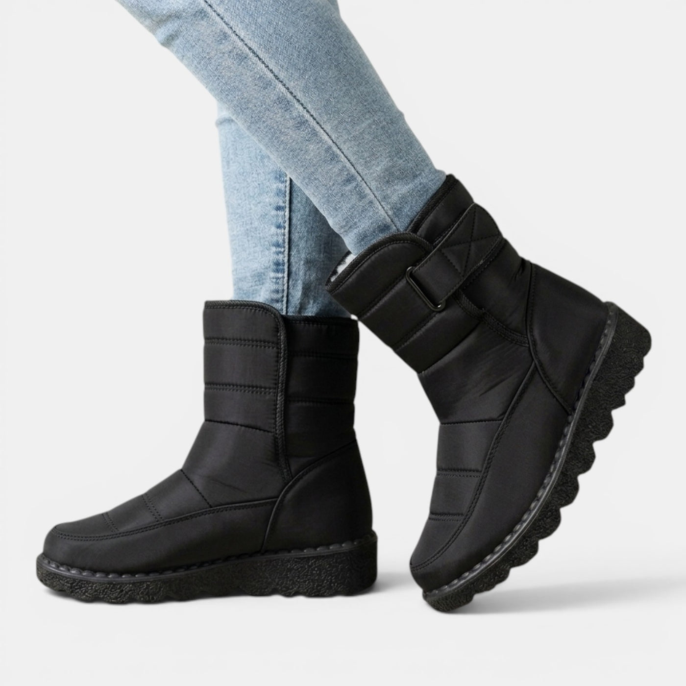 Botines Nieve Mujer Pelo