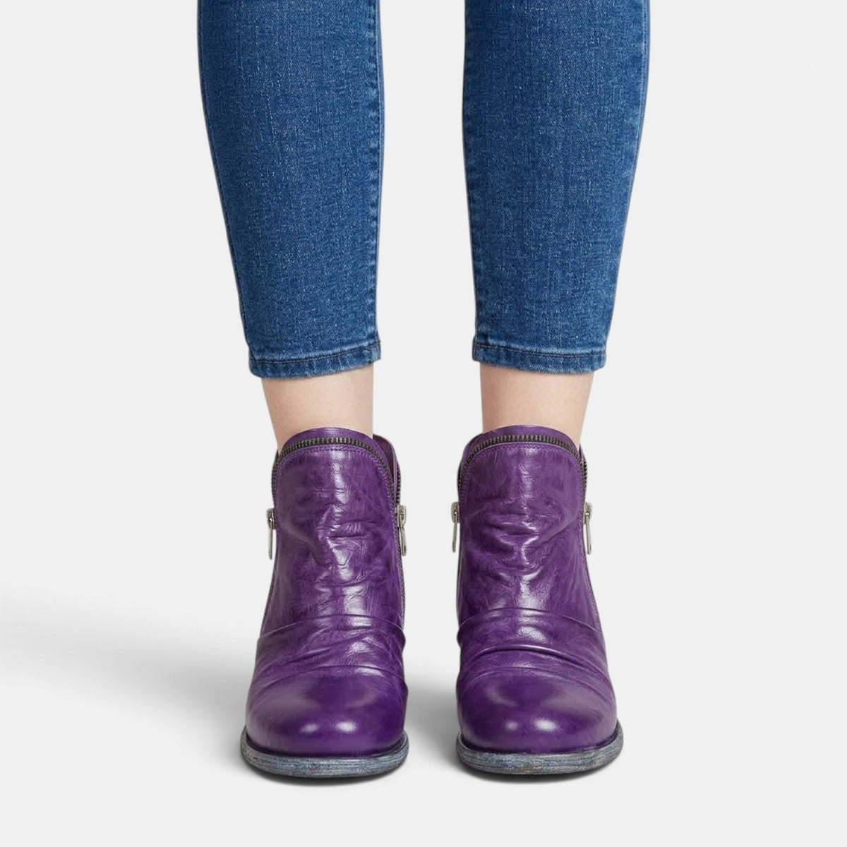 Botas Ortopédicas de Mujer con Suela de Gel y Tacón Estable