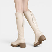 Women's Winter Tall Leather Boots