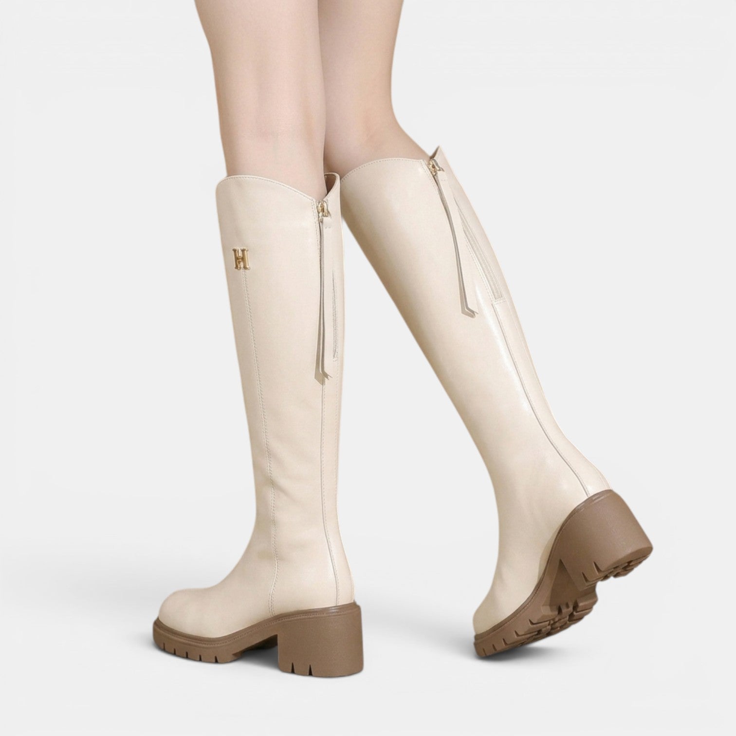 Women's Winter Tall Leather Boots