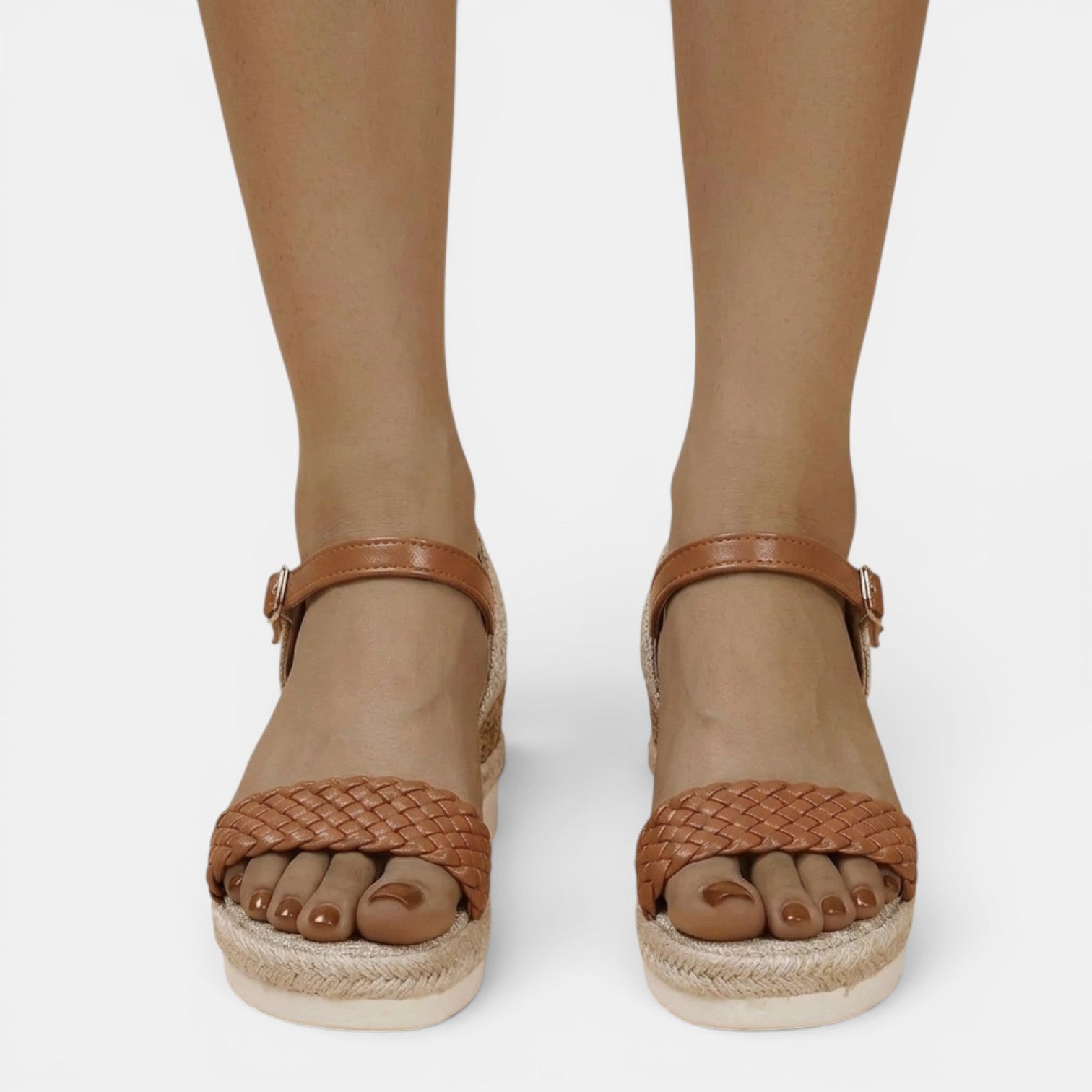 Women's Braided Wedge Sandals