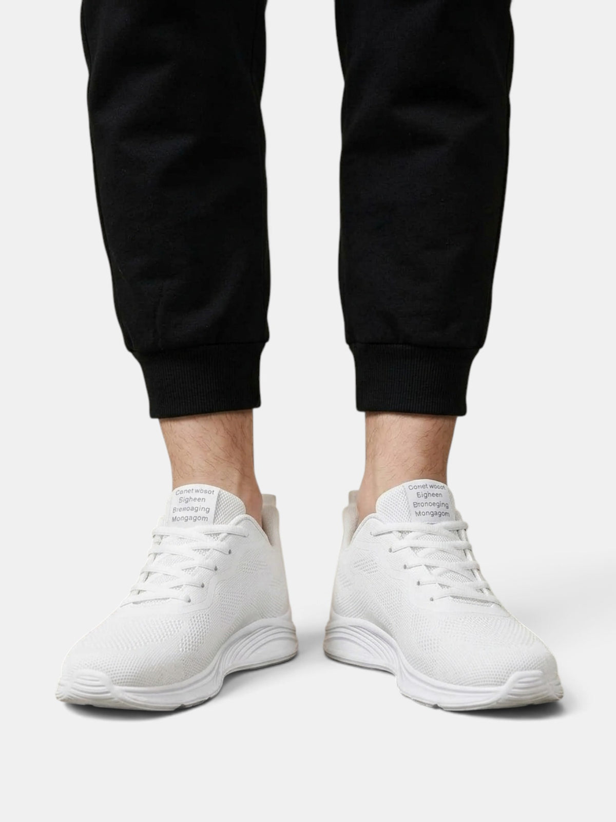 Zapatillas Hombre Transpirables Ligeras Con Cordones