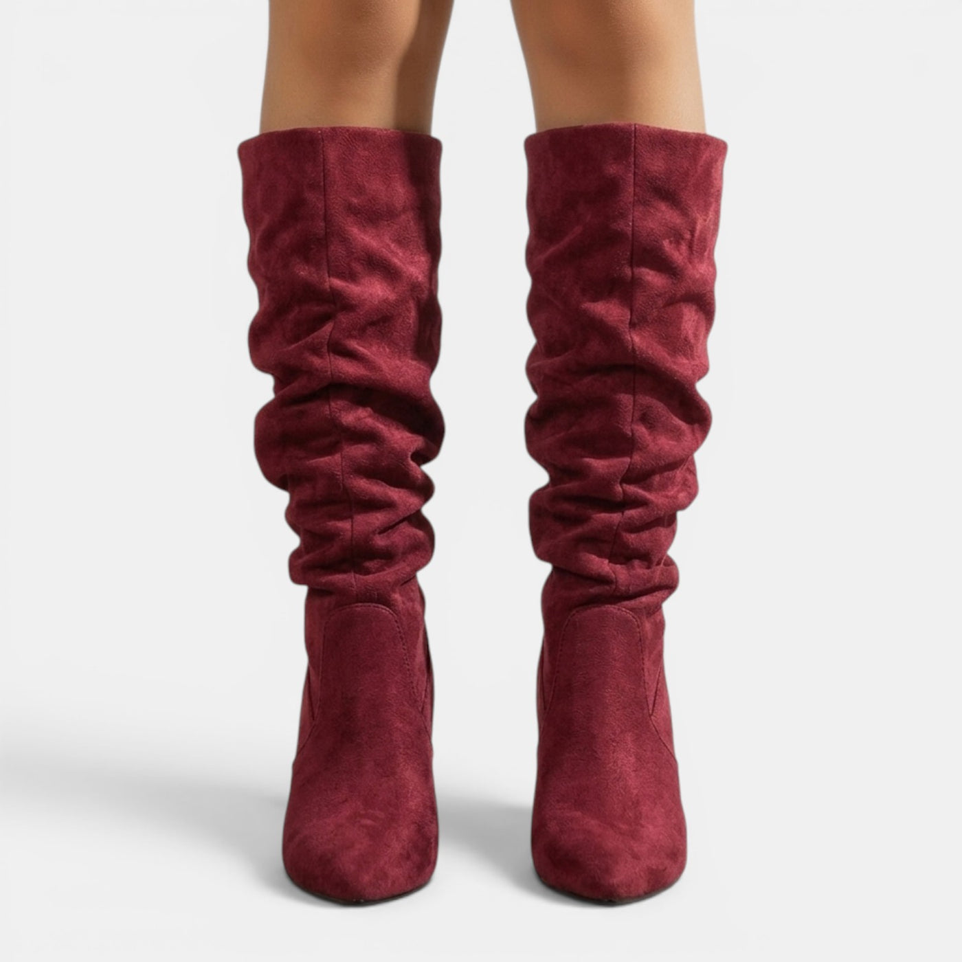 Botas Altas Ante Mujer