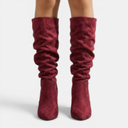 Botas Altas Ante Mujer