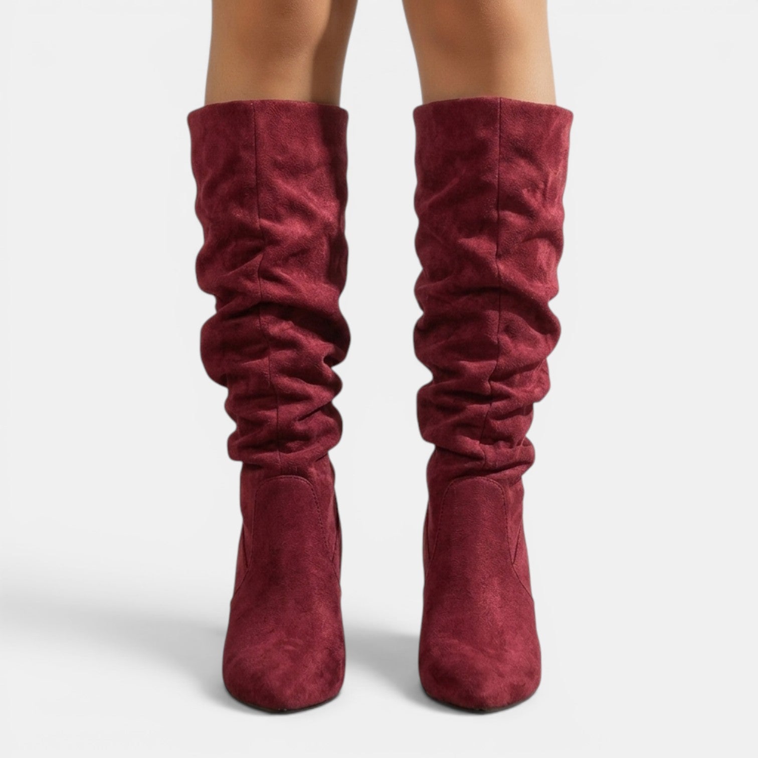 Botas Altas Ante Mujer