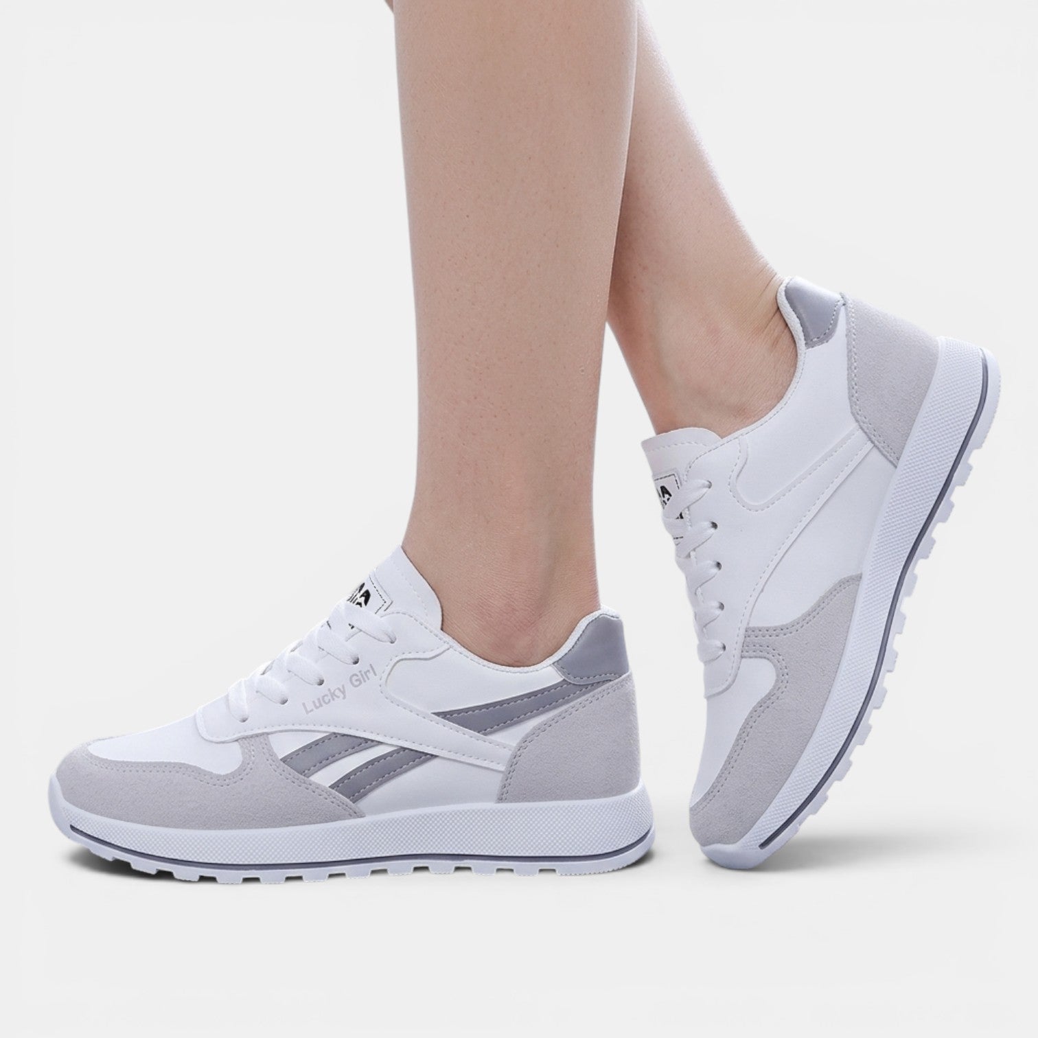 Zapatillas Mujer Ortopédicas Blancas