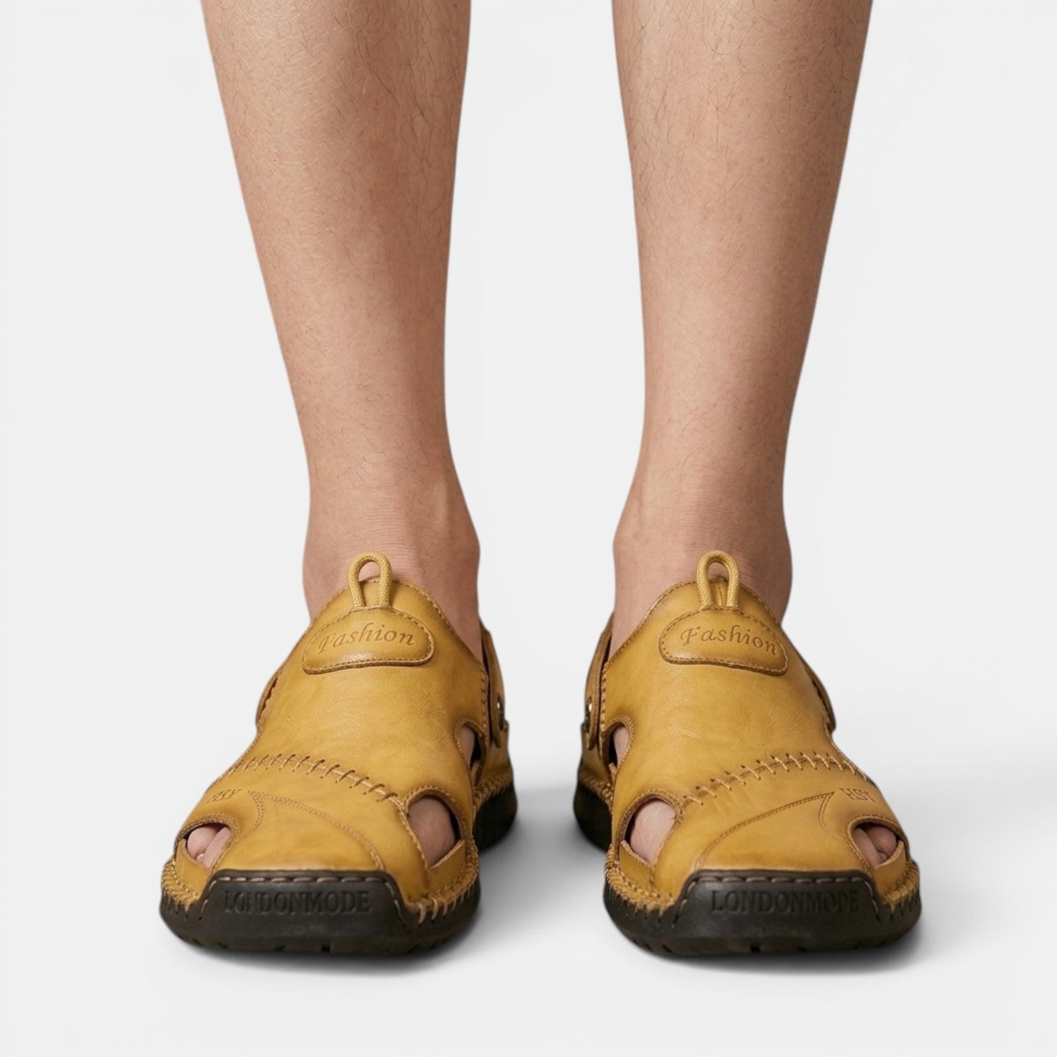 Men's Leather Roman Sandals