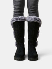 Women's Winter High Boots with Fur