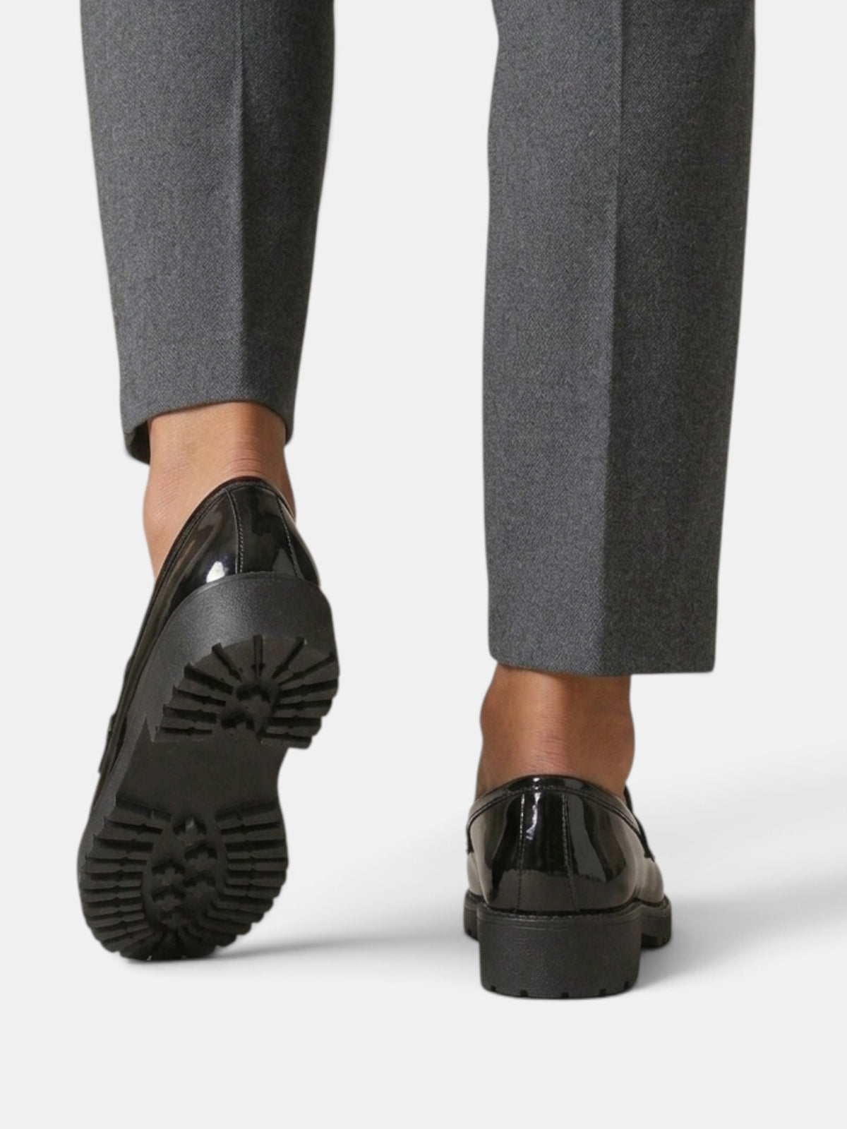 Women's Vintage Elegant Patent Leather Shoes
