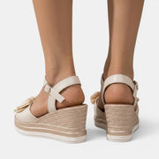 Sandalias Mujer Cuña Plataforma