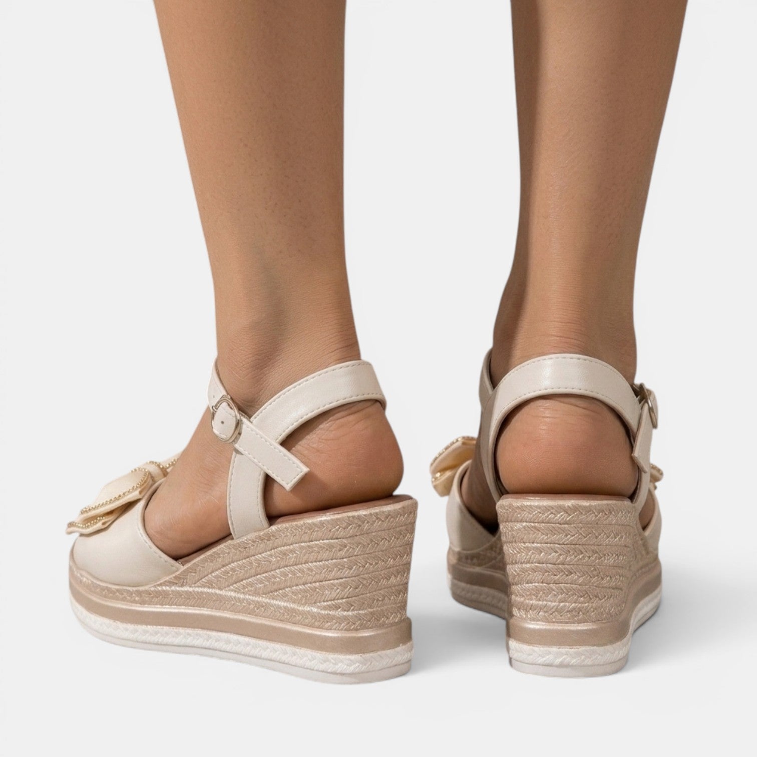 Sandalias Mujer Cuña Plataforma
