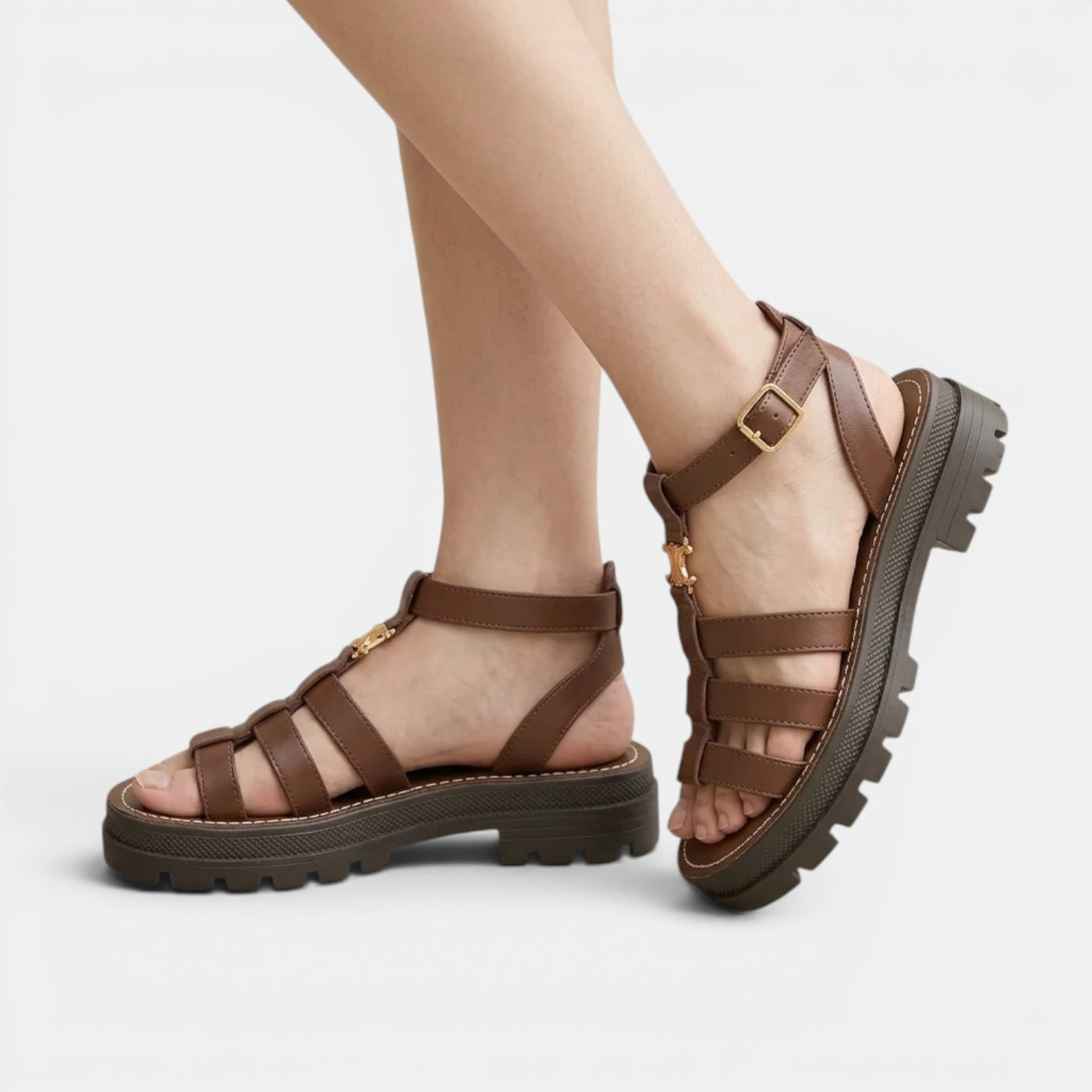 Sandalias Mujer Suela Gruesa Verano