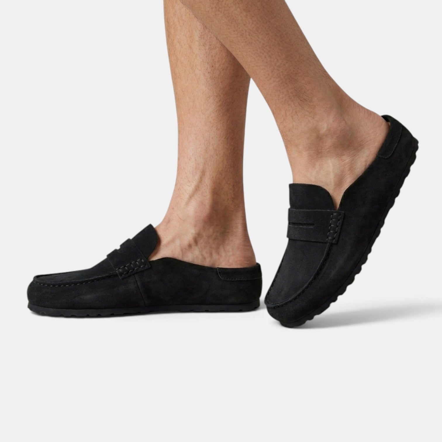 Men's Women's Suede Casual Clogs