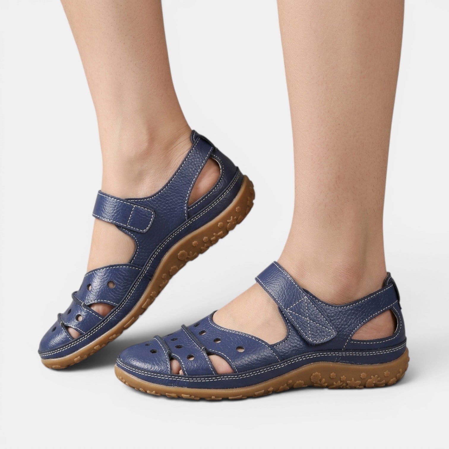 Sandalias Ortopédicas Mujer Velcro