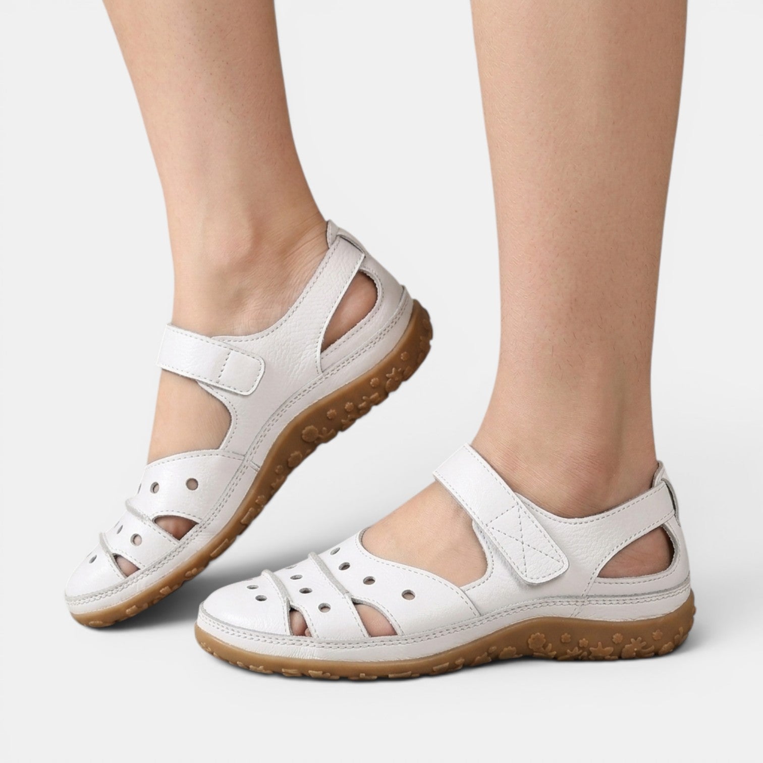 Sandalias Ortopédicas Mujer Velcro