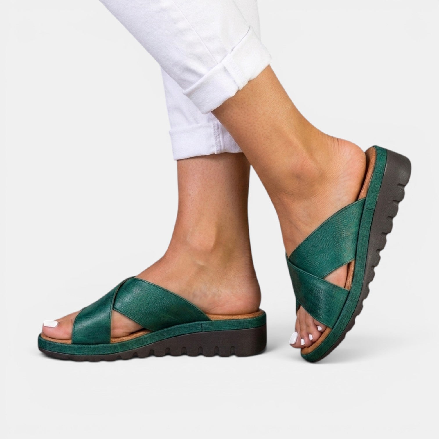 Sandalias Cuña Mujer Elegantes