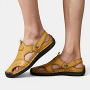 Men's Leather Roman Sandals