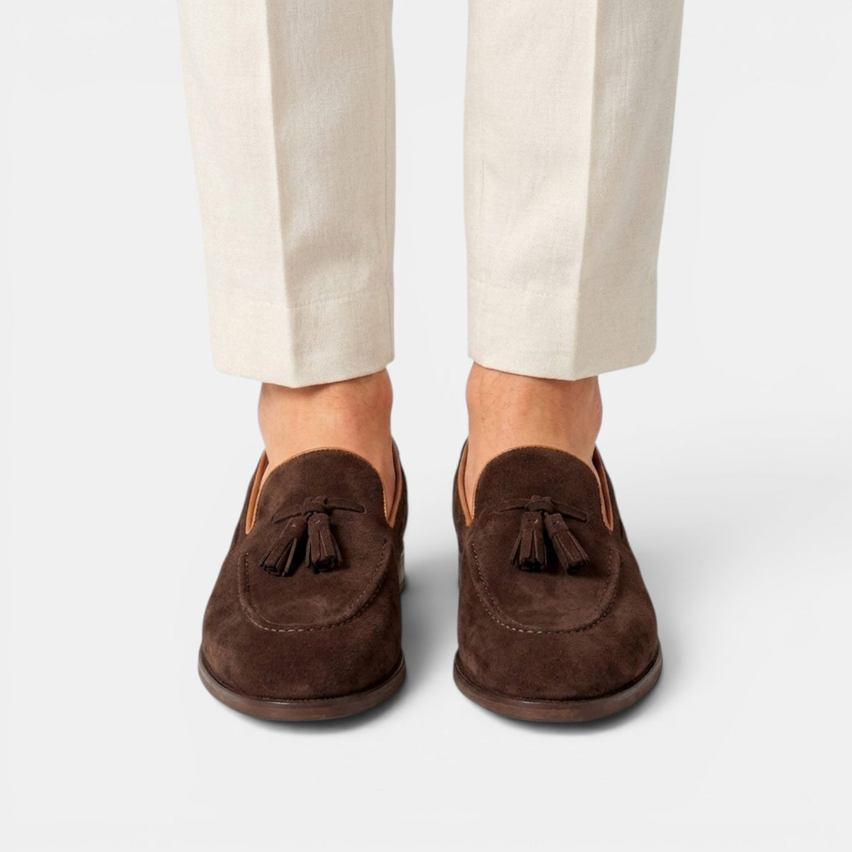 Mocasines Hombre Piel Nobuck